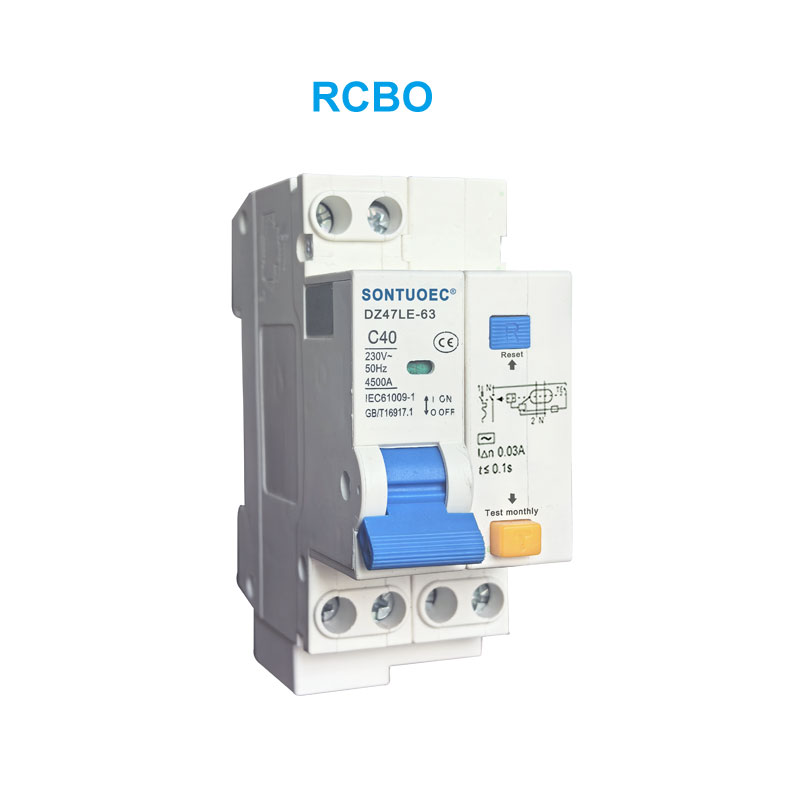 Dz47le-63 RCBO Series Leakage Circuit Breaker Ayeuna
