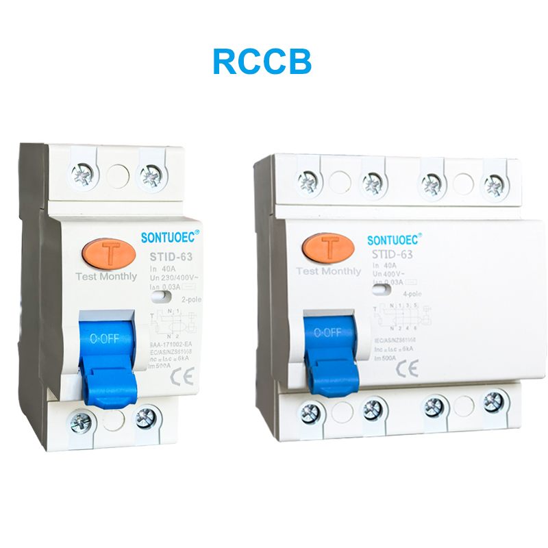 Stid-63 series Rccb 230V Suskuit Lebaran ayeuna