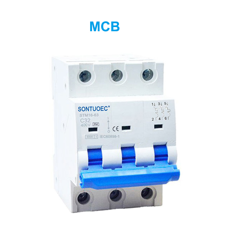 Stm16-63 Aini Freenie Freaser 6kka 1P 3p 3p 4p 16A 230 / 400V MCB